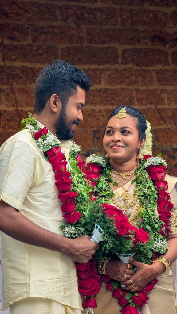 couple photo of the kerala wedding