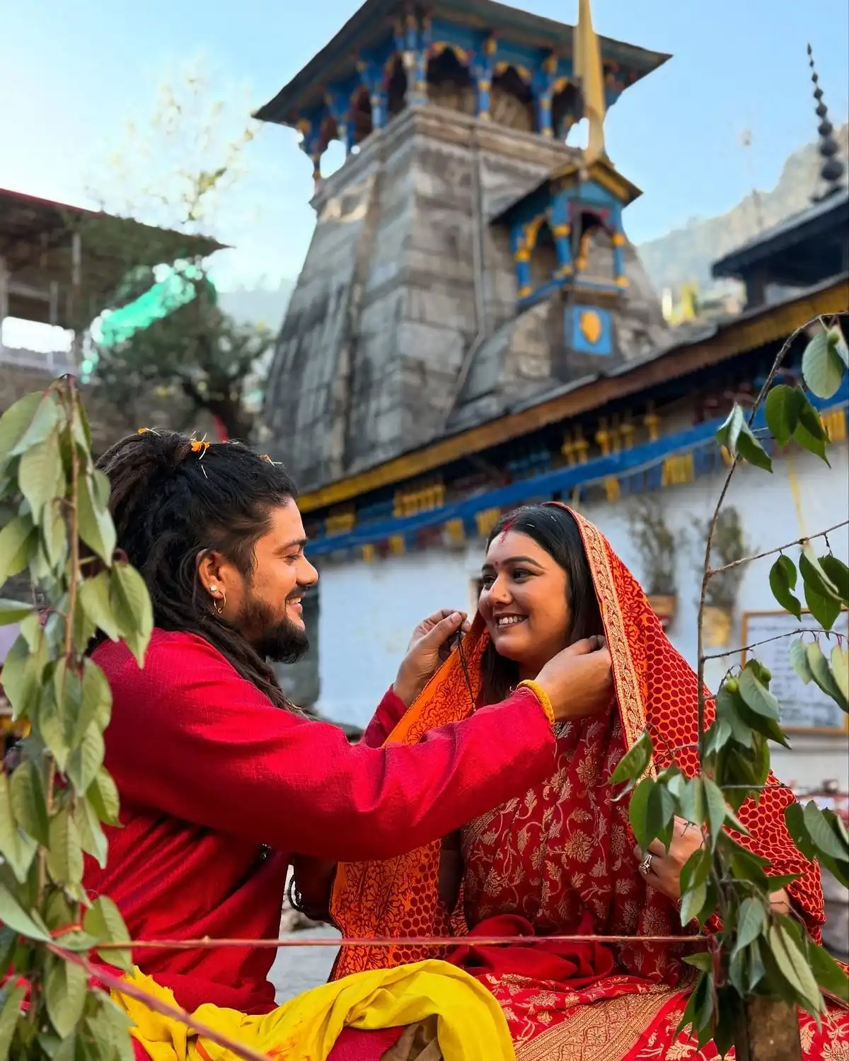 Triyuginarayan Temple wedding image