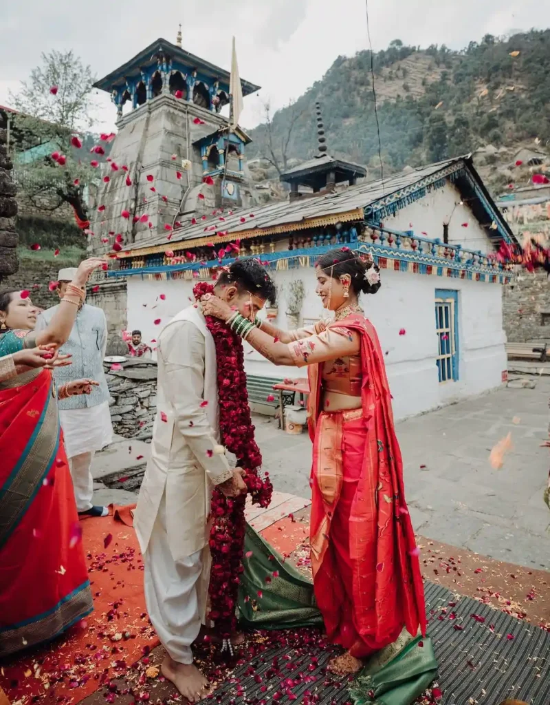 Triyuginarayan temple wedding Image